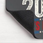 Obama 2028 Let's Fix This Obama 48th President マウスパッド (コーナー)