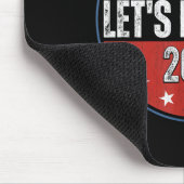 Obama 2028 Let's Fix This Obama 48th President マウスパッド (コーナー)