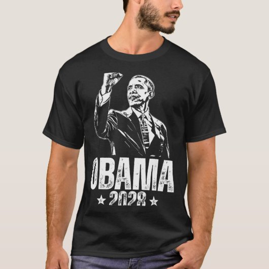 Obama 2028 Let's Fix This Obama 48th President Tシャツ (正面)