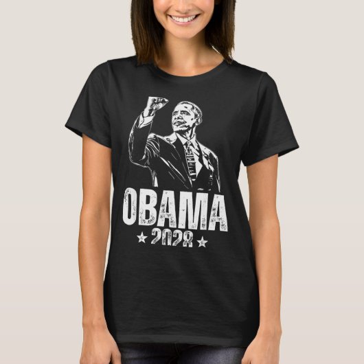 Obama 2028 Let's Fix This Obama 48th President Tシャツ (正面)