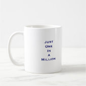 obama_4colorのvers 2、JustOneInAMil… -カスタマイズ コーヒーマグカップ (左)