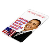 Obama、Back_Premium Flexiマグネットに戻る マグネット (左側)