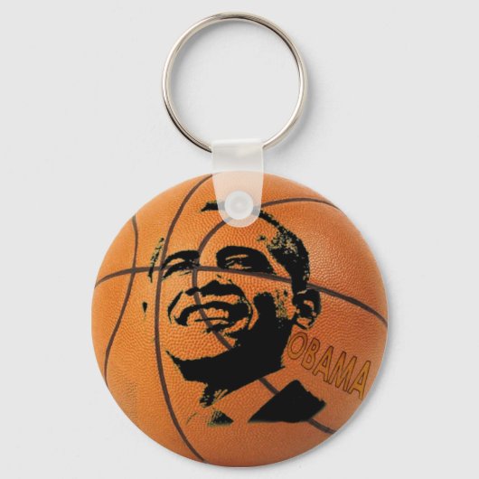 Obama Basketball Keychain キーホルダー (正面)