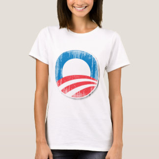 OBAMA-BUTTON Vintage.png Tシャツ