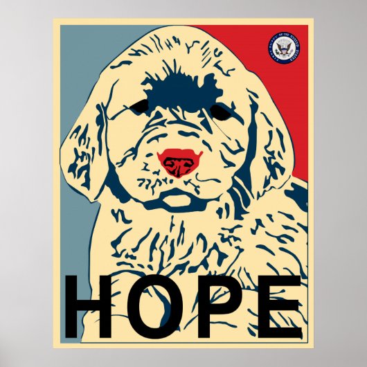 obama first puppy - hope ポスター (正面)