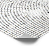 Obama Hope & Change Ascii Art Poster ポスター (角)