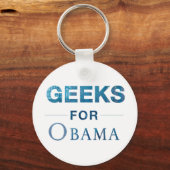 Obama Keychainのギーク キーホルダー (正面)