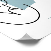 OBAMA LEADERSHIP BLUE -.png ポスター (角)