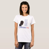 Obama Marathon Shirt – 女性 Tシャツ (正面フル)