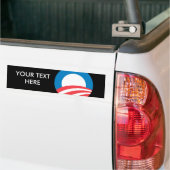OBAMA_O_ バンパーステッカー (トラック上)