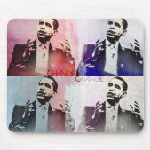 Obama_popArt2 マウスパッド (正面)
