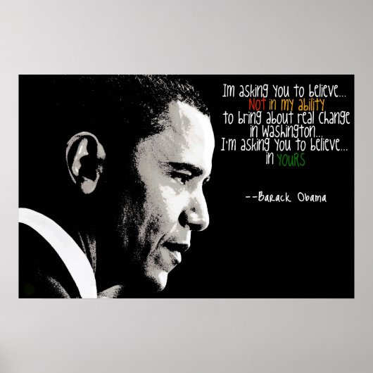 Obama Poster ポスター (正面)