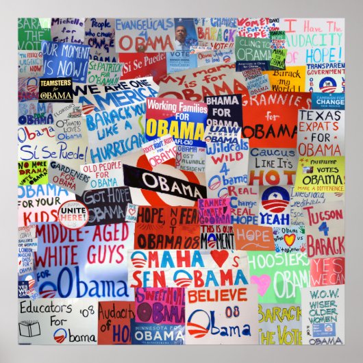 Obama Signs from Around the Country ポスター (正面)