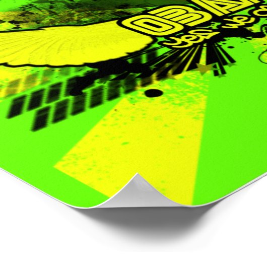 Obama (Yes We Can, Again!!) Poster ポスター (角)