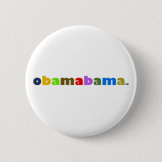obamabamaのロゴ 缶バッジ