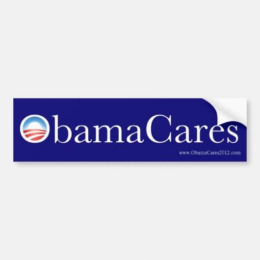 ObamaCaresのバンパーステッカー バンパーステッカー (正面)