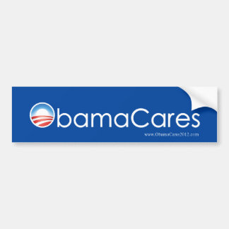 ObamaCaresのバンパーステッカー バンパーステッカー