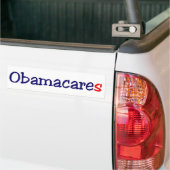 Obamacares バンパーステッカー (トラック上)