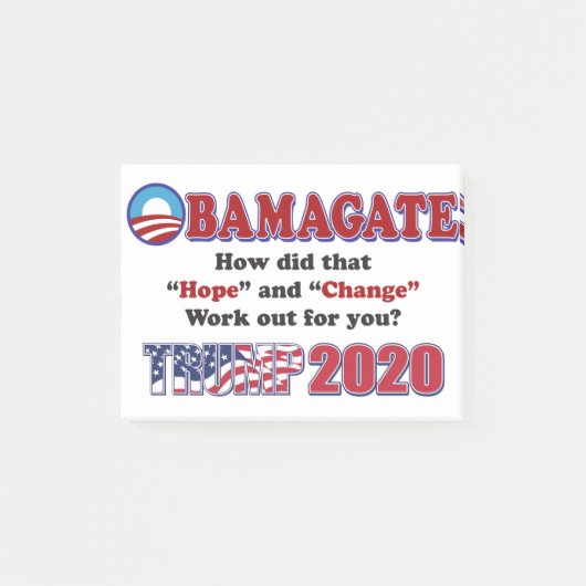 OBAMAGATE-Trump-2020 ポストイット (正面)
