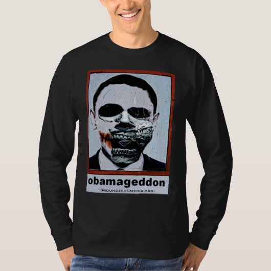 Obamageddonの長い袖 Tシャツ (正面)