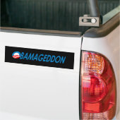Obamageddon バンパーステッカー (トラック上)