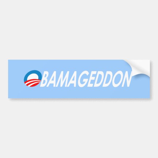 Obamageddon 2 バンパーステッカー (正面)