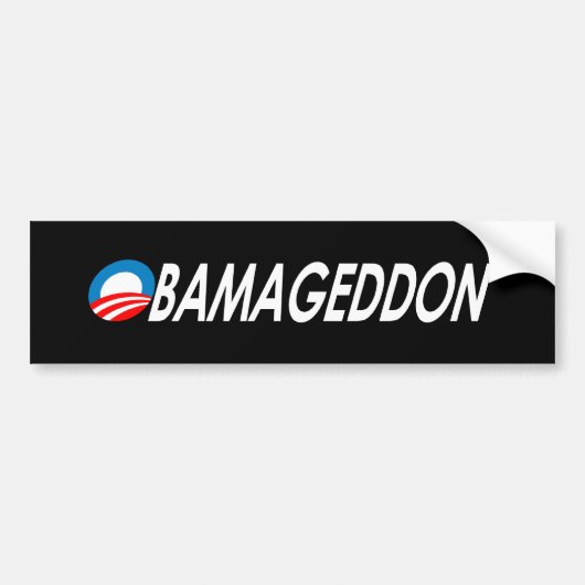 Obamageddon 2 バンパーステッカー (正面)