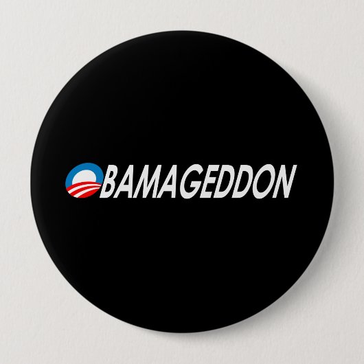 Obamageddon 2 缶バッジ (正面)