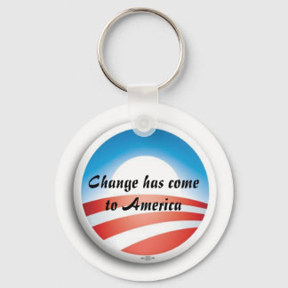 ObamaLogo、Changeはアメリカ来に戻る キーホルダー