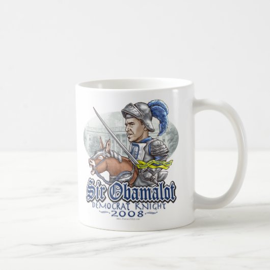 Obamalotオバマ2008ギア コーヒーマグカップ (右)