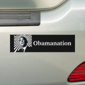 Obamanationのバンパーステッカー バンパーステッカー (車上)