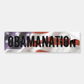 OBAMANATIONバンパーステッカー バンパーステッカー