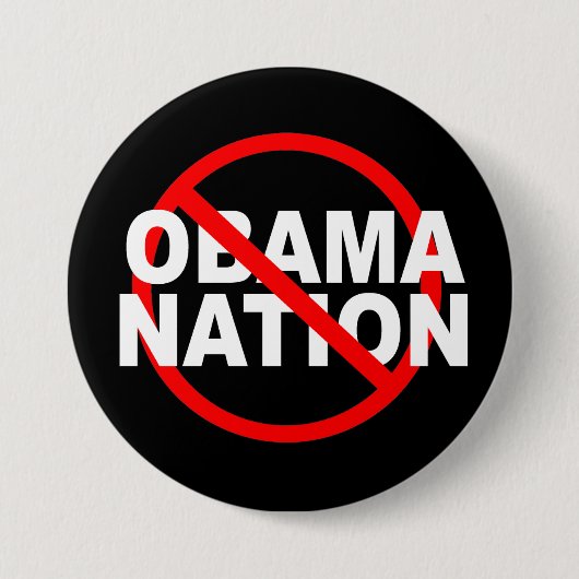 ObamaNationボタン無し 缶バッジ (正面)