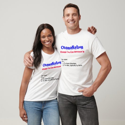 ObamaNation -あなたが失わせることができる変更 Tシャツ (ユニセックス)