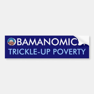 Obamanomicsのバンパーステッカー バンパーステッカー