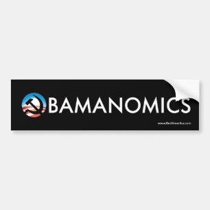 Obamanomicsの希望のハンマーのステッカー バンパーステッカー