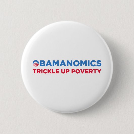 Obamanomics 缶バッジ (正面)