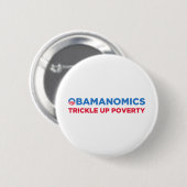 Obamanomics 缶バッジ (正面&裏面)