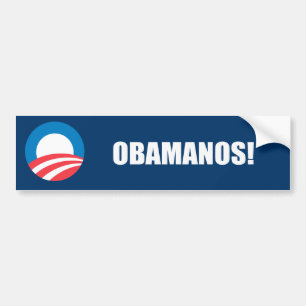 OBAMANOS (2) バンパーステッカー