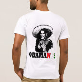 Obamanos Tシャツ (裏面)