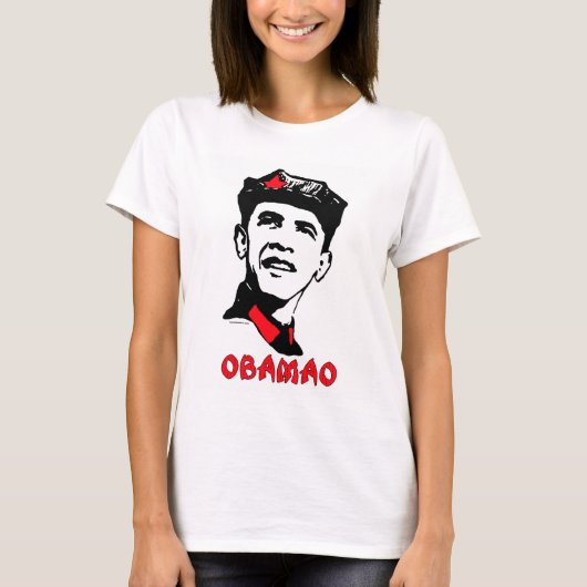 ObaMaoのワイシャツ Tシャツ (正面)