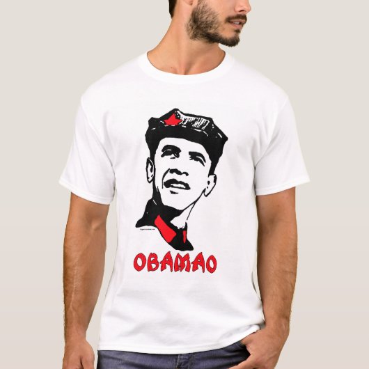 ObaMaoのワイシャツ Tシャツ (正面)