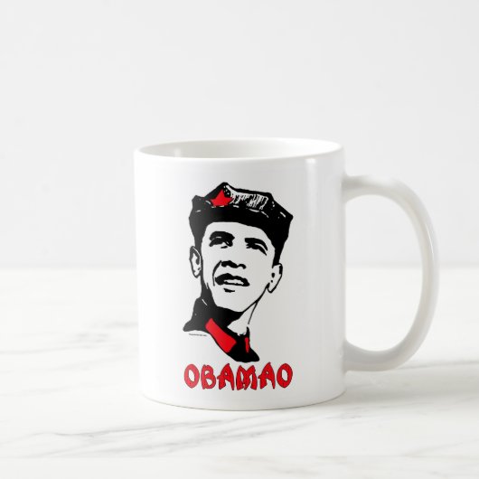 ObaMaoの飲み物用品 コーヒーマグカップ (右)
