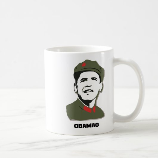 Obamao2 コーヒーマグカップ (右)