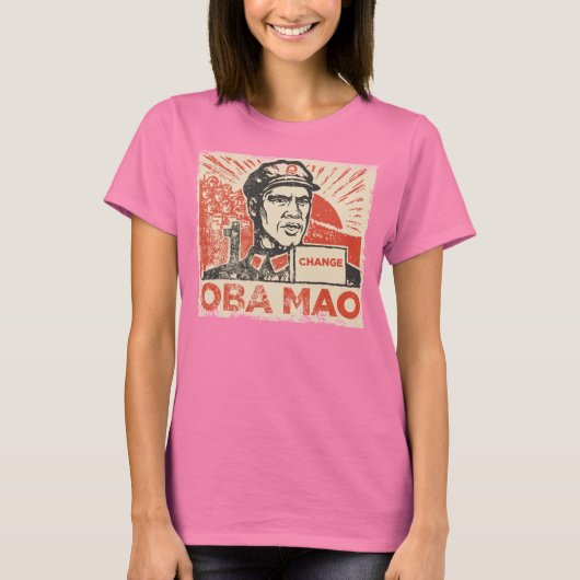 ObaMao Shirt Tシャツ (正面)