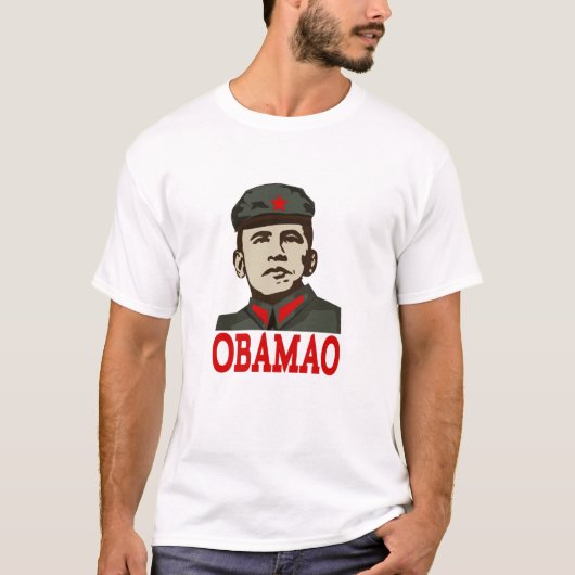 Obamao Tシャツ (正面)