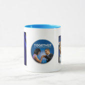 obamasのコラージュはマグを変形させます マグカップ (中央)