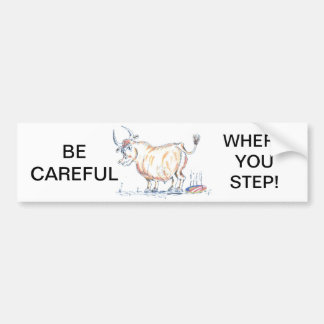 OBAMAS進歩的なサンドイッチ詰物 バンパーステッカー