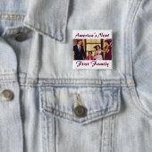 Obamas: アメリカの次の第1家族ボタン 缶バッジ (インサイチュ)