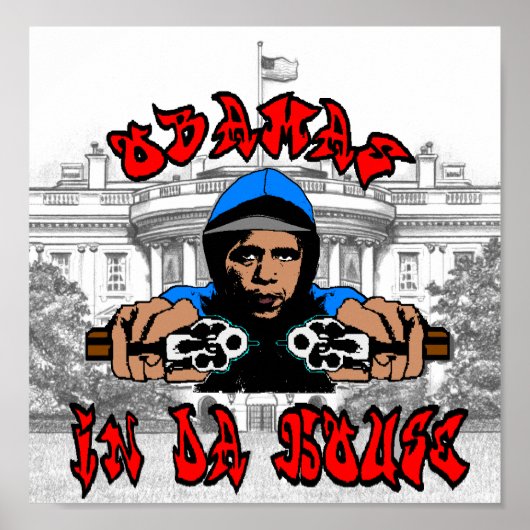 Obamas In Da Houseポスター ポスター (正面)